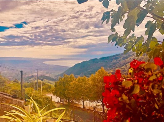 Vista sul Golfo di Santa Eufemia